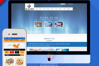 dede织梦网站模板wap手机数据同步蓝色医疗医药企业网站源码模板 - 壹悠家