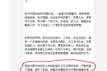 王宝强离婚 凌晨宣布离婚妻子马蓉出轨经纪人宋喆 - 壹悠家