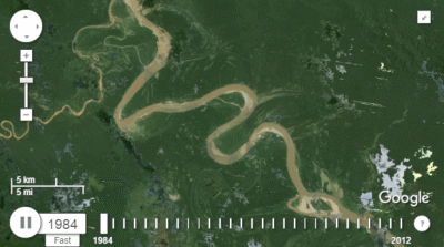 借助谷歌卫星地图观察世界30年来的巨大变迁 - 壹悠家