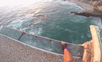 高空跳水 极限运动 作死 