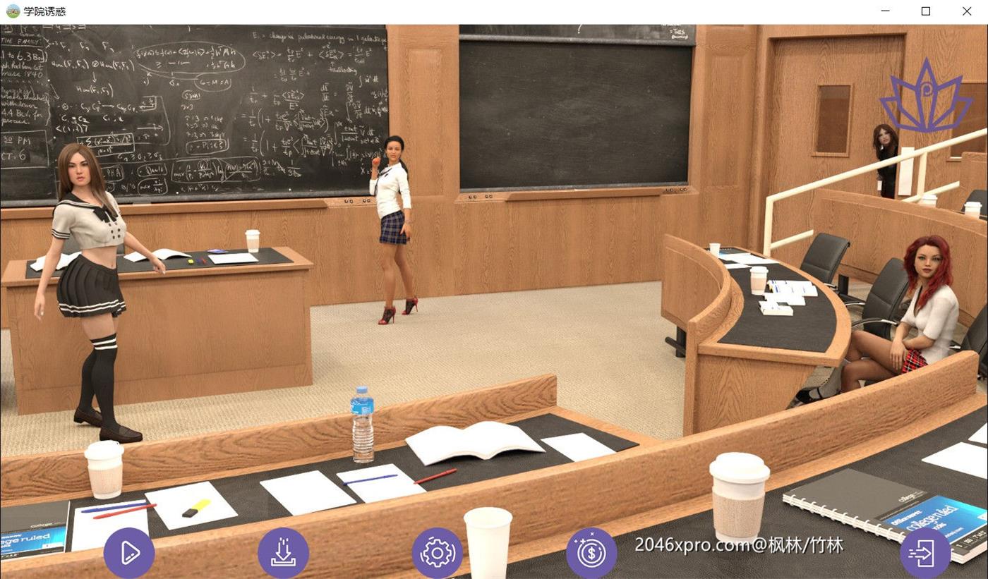 [学院诱惑] Ver0.95 汉化版  全CG[欧美SLG][PC+安卓][不限速] - 壹悠家