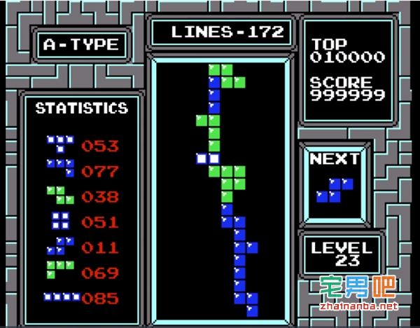 俄罗斯方块世界纪录最高分：999999分 通关后竟然是这个样子！ - 壹悠家